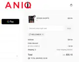 ANIQI coupon verification screenshot
