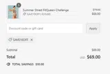 SAVE10OFF coupon verification screenshot