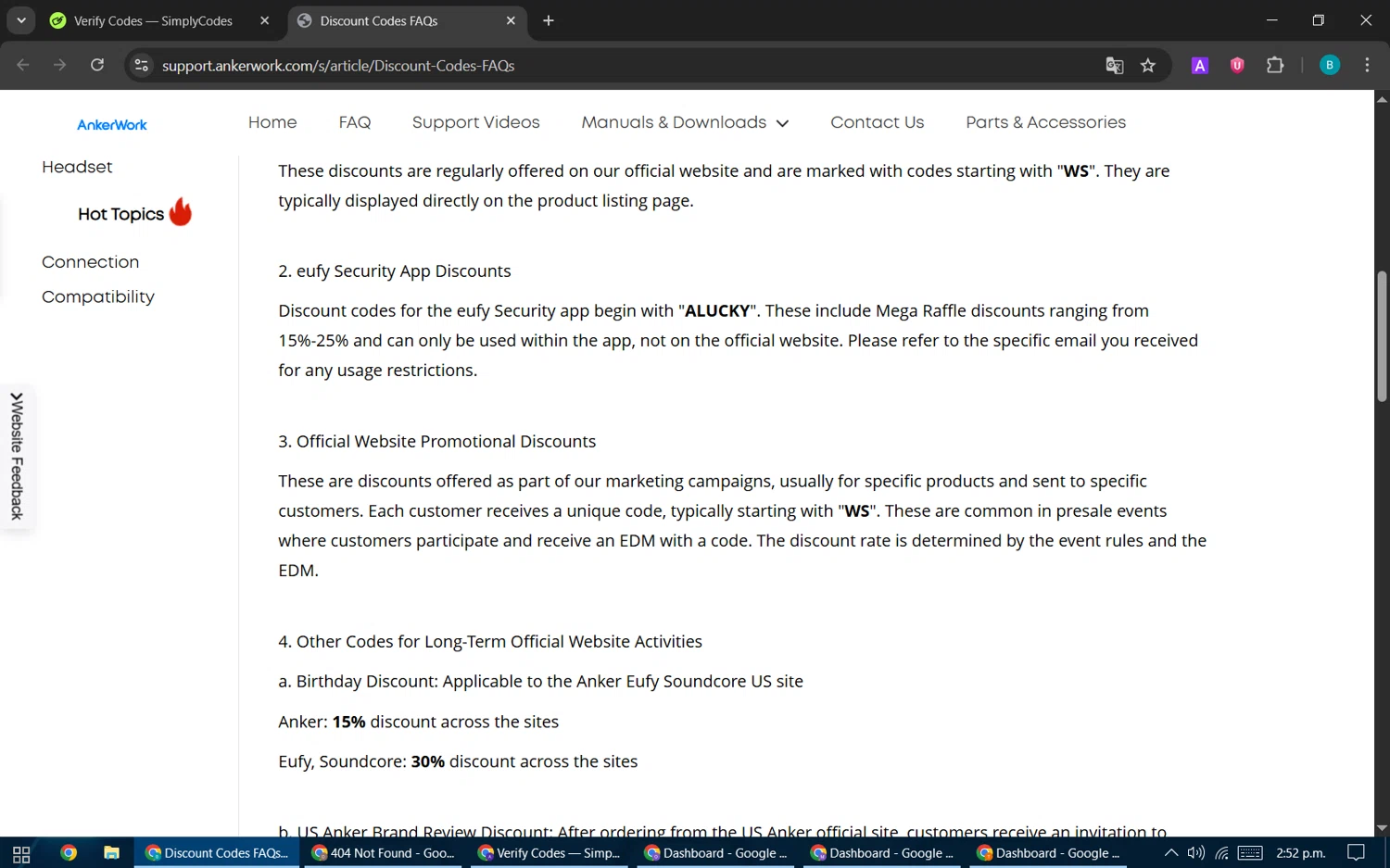AnkerWork checkout page showing AnkerWork promo code box | Screenshot taken by SimplyCodes community member on Nov 30, 2025