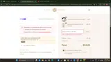 WELCOME15 coupon verification screenshot