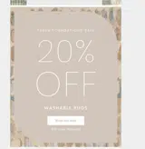 Annie Selke Outlet coupon verification screenshot