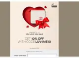 luv4me10 coupon verification screenshot