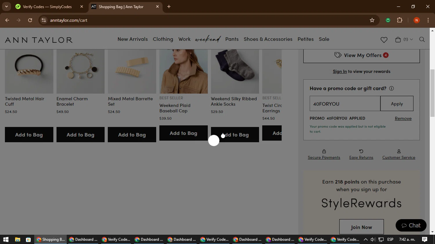 Ann Taylor Promo Codes - 40% Off | September 2024