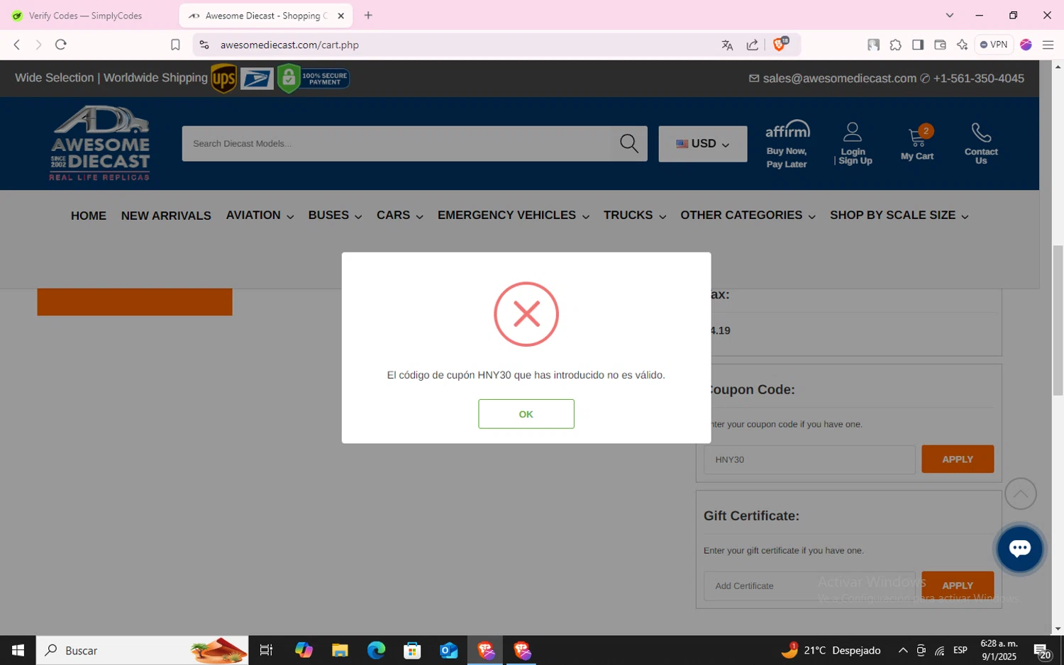 Ann Taylor Factory promo code screenshot showing code WINTER applied at Ann Taylor Factory checkout page. Uploaded by SimplyCodes community member CodeLynx5272 on Jan 9, 2025