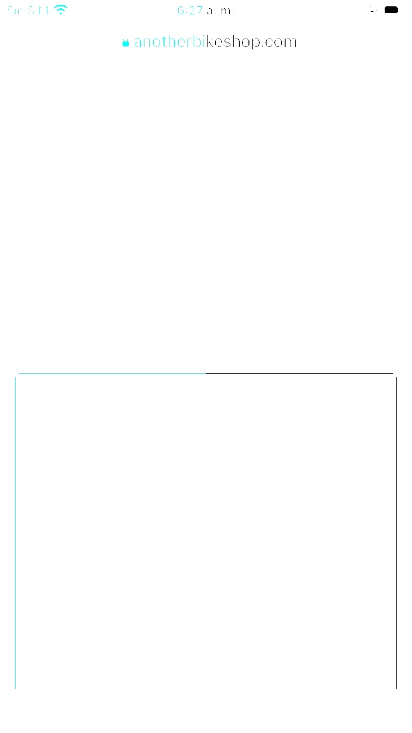 Another Bike Shop checkout page showing Another Bike Shop discount code box | Screenshot taken by SimplyCodes community member on Mar 14, 2023