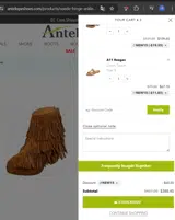 Antelope coupon verification screenshot