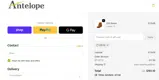 Antelope coupon verification screenshot