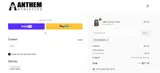 Anthem Athletics coupon verification screenshot