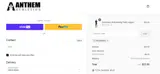 Anthem Athletics coupon verification screenshot