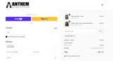 Anthem Athletics coupon verification screenshot