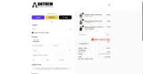 Anthem Athletics coupon verification screenshot