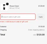 CLEAN coupon verification screenshot