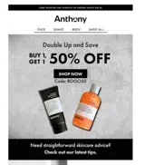 bogo50 coupon verification screenshot