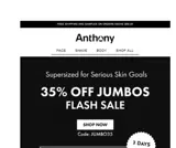 jumbo35 coupon verification screenshot