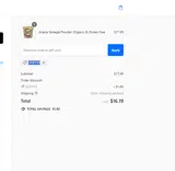OOPS10 coupon verification screenshot