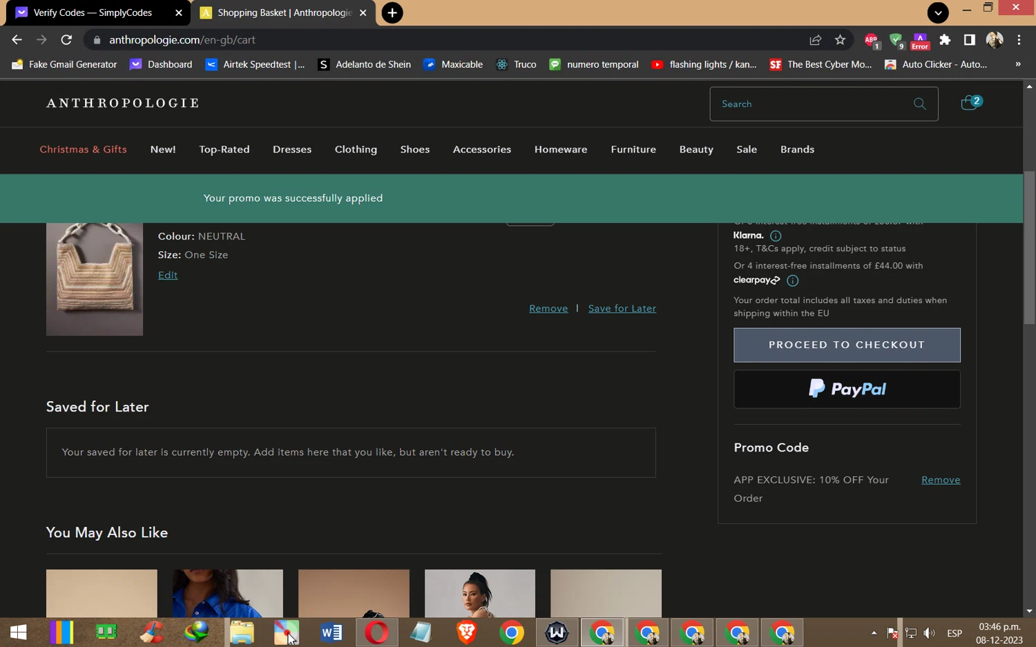 Anthropologie Promo Codes 10 Off December 2023