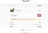 Antique Rose Emporium coupon verification screenshot