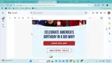 JULY4 coupon verification screenshot
