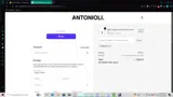 Antonioli coupon verification screenshot