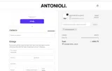 Antonioli coupon verification screenshot