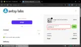 Antsy Labs coupon verification screenshot