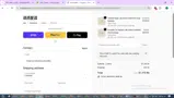 WELCOME10 coupon verification screenshot