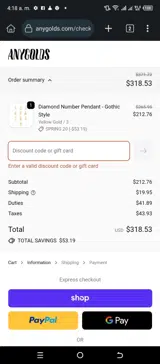 Dressingdawn coupon verification screenshot