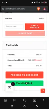 june30%off coupon verification screenshot