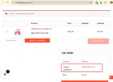 SEPT30%off coupon verification screenshot