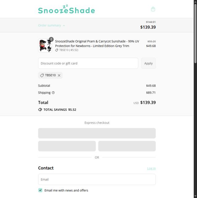 Any Promo checkout page showing Any Promo coupon code box | Screenshot taken by SimplyCodes community member on Aug 14, 2025