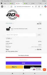 Ao10 coupon verification screenshot