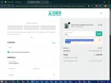 A-OK9 coupon verification screenshot