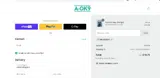 A-OK9 coupon verification screenshot