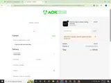 Aokzoe coupon verification screenshot