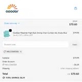 Aoodor coupon verification screenshot
