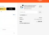 AOSEED15 coupon verification screenshot