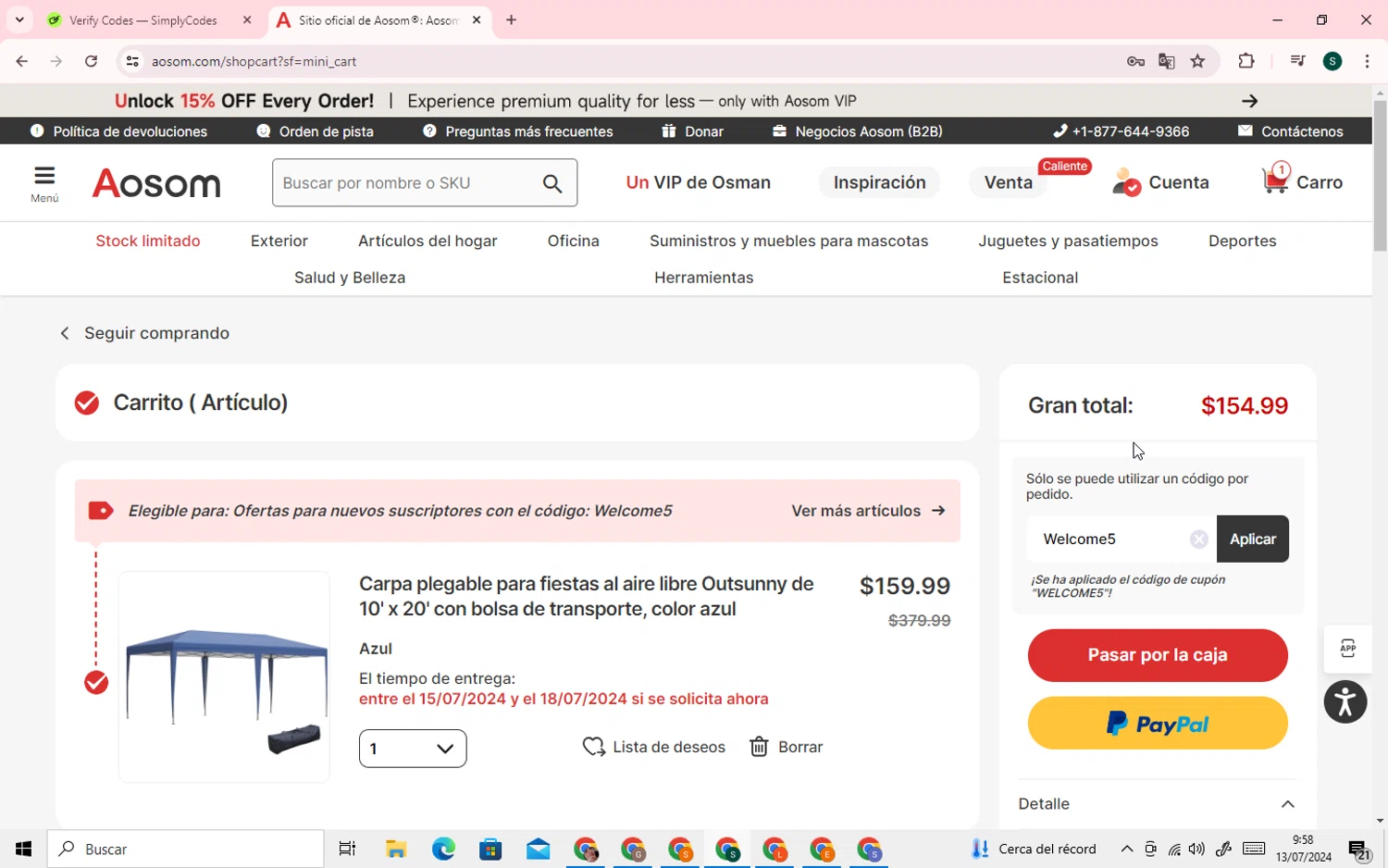 Aosom Promo Codes 50 Off July 2024