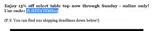 JUSTINTIME15 coupon verification screenshot