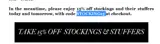 STOCKING15 coupon verification screenshot