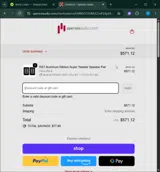 HFH10 coupon verification screenshot
