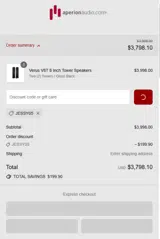 JESSY05 coupon verification screenshot