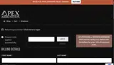 Apex Ammunition coupon verification screenshot