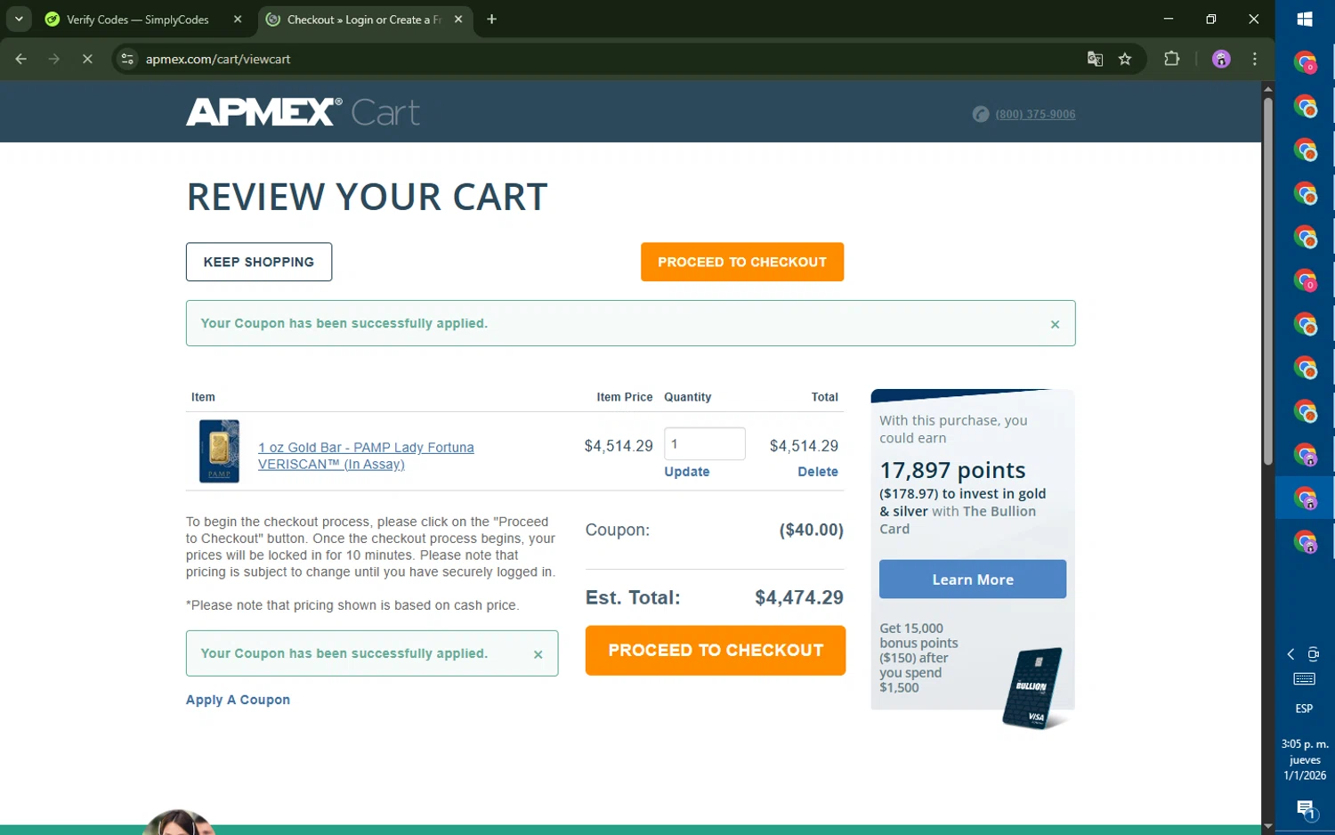 APMEX Promo Codes - $40 Off + Free Ship Coupons Jan 2026