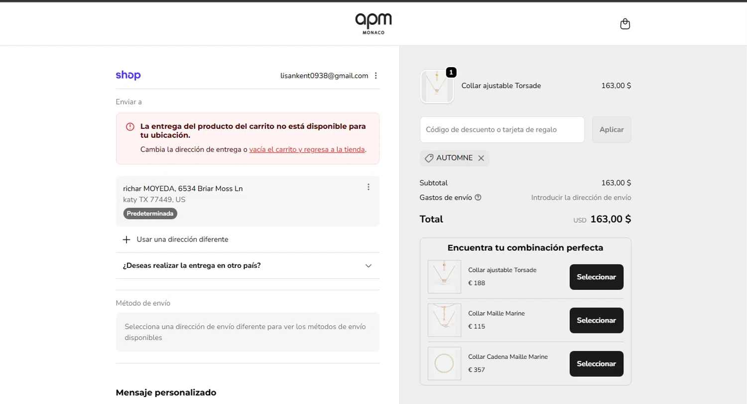 Code Promo Apm Monaco