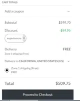 A Pot for Pot coupon verification screenshot