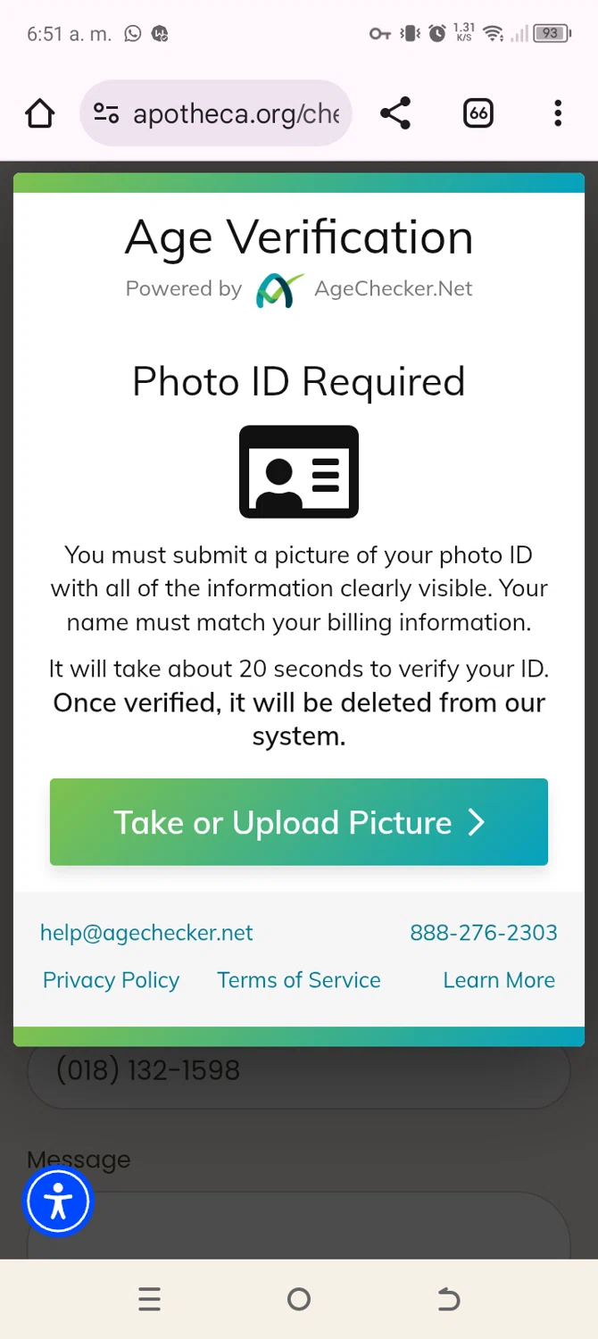 Apotheca discount code screenshot showing code SAVE10 applied at Apotheca checkout page. Uploaded by SimplyCodes community member GoshMitico on Feb 27, 2025