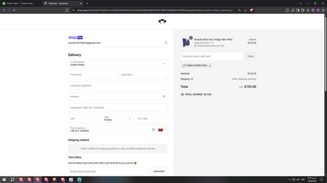 Appaman checkout page showing Appaman coupon code box | Screenshot taken by SimplyCodes community member on Jun 14, 2025