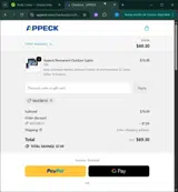 Appeck coupon verification screenshot
