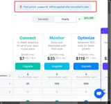 Appfigures coupon verification screenshot