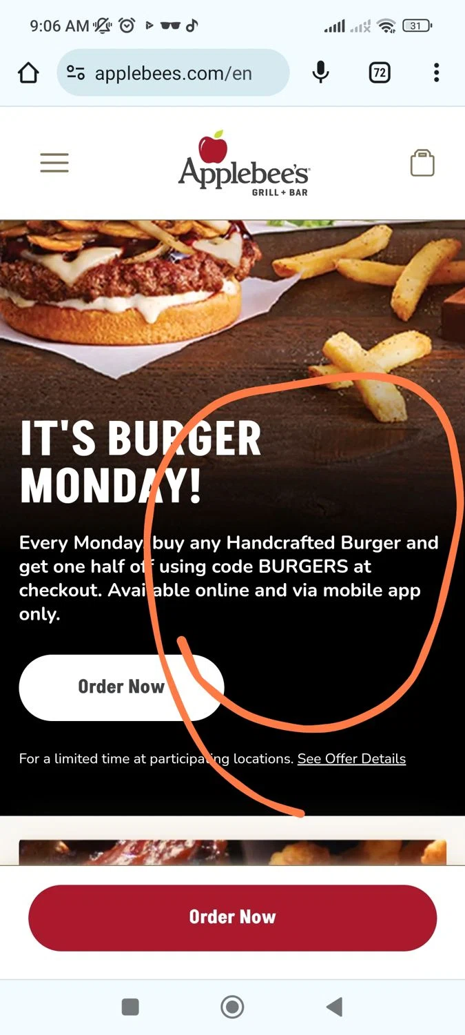 Applebee's Grill & Bar Promo Codes 50 Off Coupons in August 2024